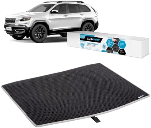 CLIM ART Cargo Liner for Jeep Cherokee 2019-2023 Custom Fit Trunk Mat, by CLIMART