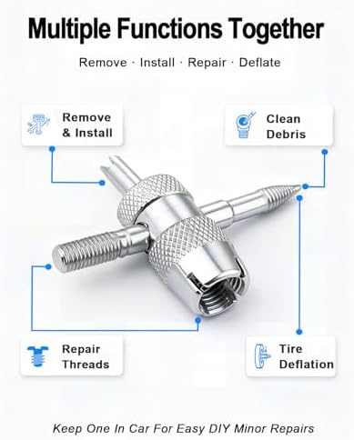 Riseuvo 36Pcs Tire Valve Stem Removal Tool Kit - Image 5
