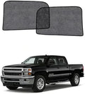 Car Window Shades for Chevy Silverado, UV & Heat Blocker, Privacy Protection by Unknown