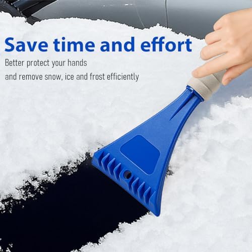 LCE Scraper for Car Windshield, Plastic Vehicle Windscreen Snow Frost Removal - Image 2