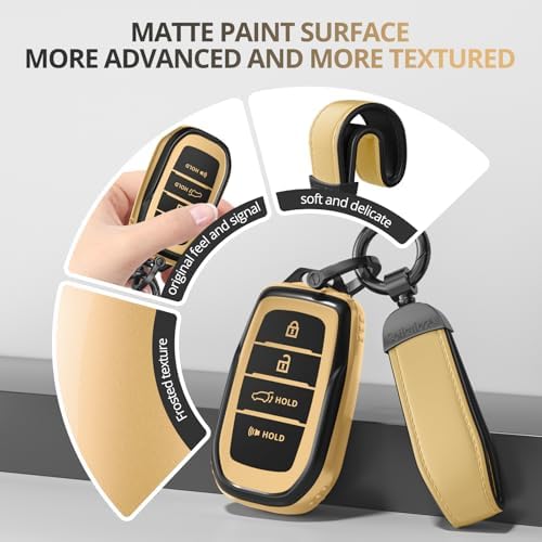 For Toyota Key Fob Cover Accessories- Matte TPU Key Fob Cover - Image 4