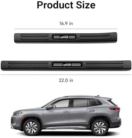 4PCS Door Sill Guard for Volkswagen VW Tiguan 2025 2026 S/SE/SEL/R Line - Image 3