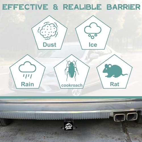Trailer Hitch Cover, Adventure Awaits Mountains Tow Hitch Cover - Image 5