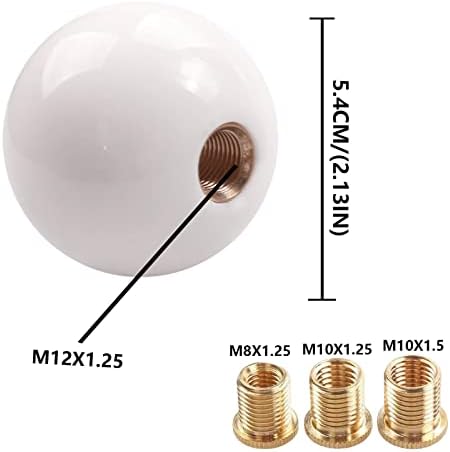 Round Ball Shift Knob Universal Gear Shift Knob 5 6 Speed - Image 2