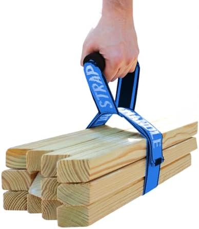 4’ Carry Strap with Handle | Heavy Duty | Adjustable Belt | Easy, Carrying by Strap-A-Handle