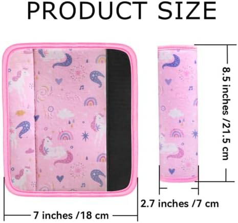 Seat Belt Cover for Kids, Seat Belt Pad for Boys Girls, Car Seat Straps - Image 2