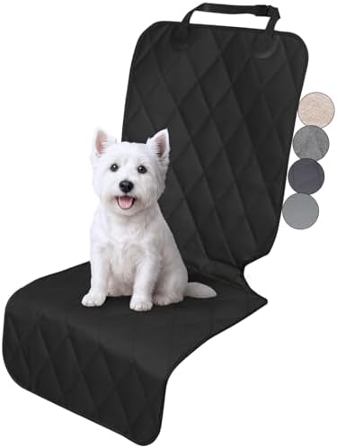 VIVAGLORY Dog Front Seat Cover Car Seat Protector by VIVAGLORY