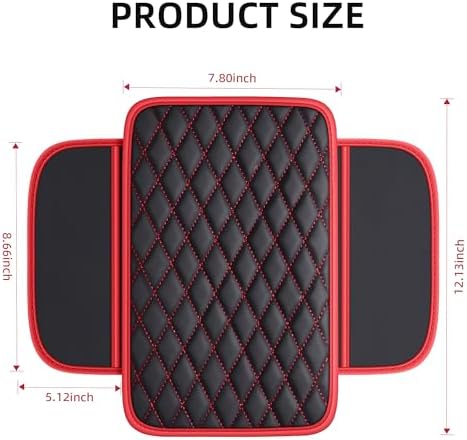 Leather Waterproof Car Armrest Console Pad - Image 5
