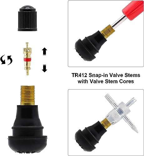ZHSMS Valve Stem Puller Installer Tool, 4 Way Valve Core Remover, Single Head - Image 5