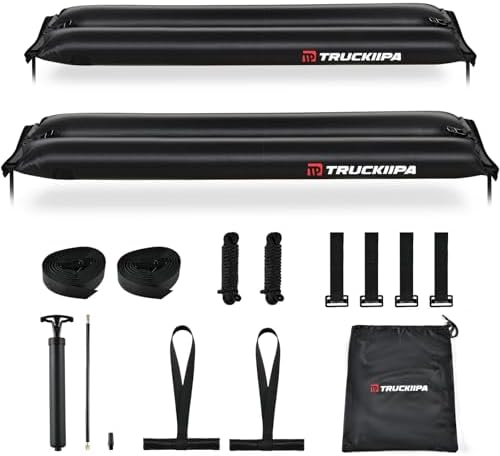 Truckiipa Universal Soft Roof Rack Pads, Inflatable Roof Racks by Truckiipa