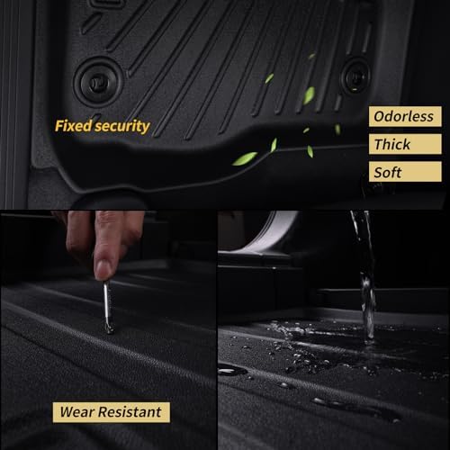 Floor Mats for 2023 2024 2025 2026 Cadillac Lyriq Lyriq-v & Trunk Mat TPE All - Image 4
