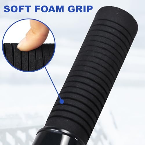 Conliwell 8.74" Car Windshield Snow and Ice Scraper Head Detachable Ergonomic - Image 5