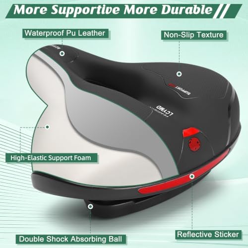 Bike Seat Saddle for Men Women Comfortable Replacement - Image 4