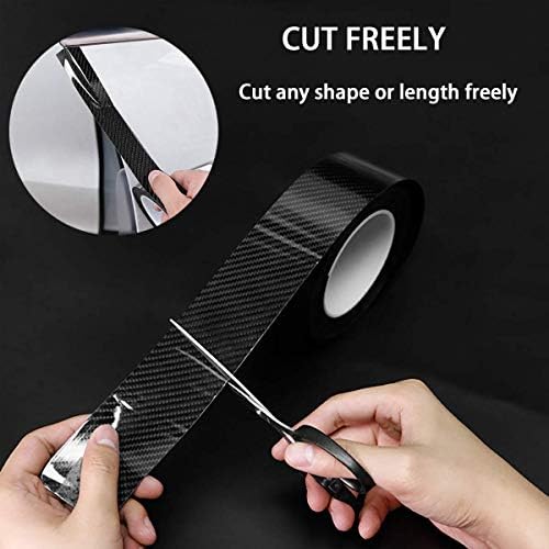 DGSL Car Door Edge Guards Door Sill Protector 5D Carbon Fiber Car Wrap Film - Image 2