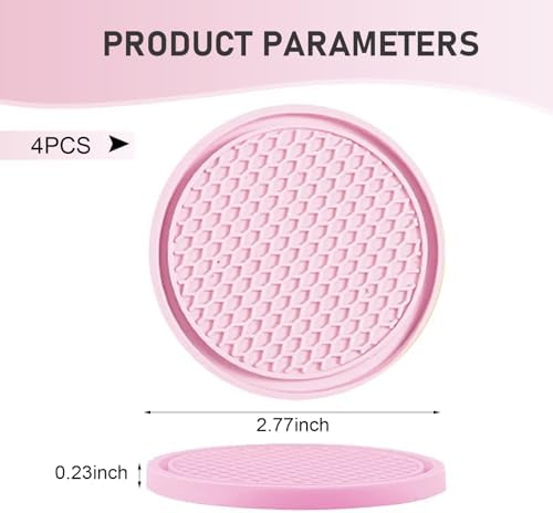 Car Cup Coaster, Universal Non-Slip Cup Holder Coasters - Image 2