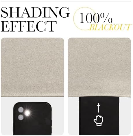 NICETOWN 100% Blackout Outdoor Curtains - Image 5