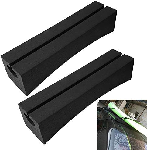 Black Car Roof Rack, Lightweight EVA Soft Roof Bars by Unknown