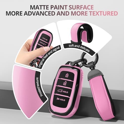 For Toyota Key Fob Cover Accessories- Matte TPU Key Fob Cover - Image 4