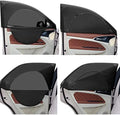 Tallew 4 Pcs Car Window Screens Mesh Breathable Shade, 19-25 in, 22-45 in by Tallew