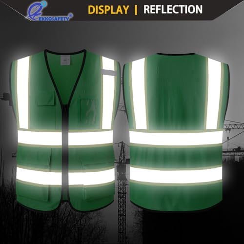 Hi Vis Reflective Safety Vest for Men Women - Image 4