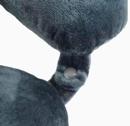 Wolf Essentials Adult Fleece Travel Neck Pillow - Image 3