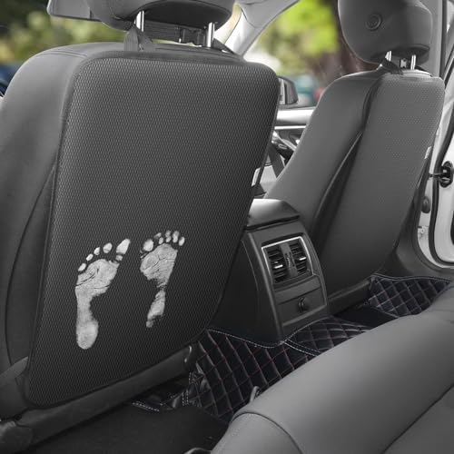 Meolsaek Kick Mats Back Seat Protector, Waterproof Oxford Seat Back Protector - Image 6