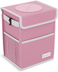 K KNODEL Car Trash Can with Lid, Car Garbage, Bin and Bag by K+KNODEL