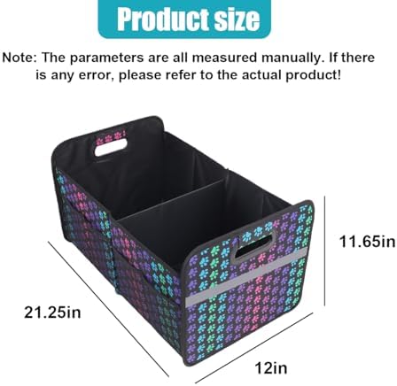 Foldable Car Trunk Organizer for Sedan SUV Truck - Image 2