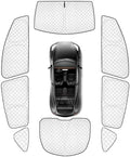 KMF 8pcs Thicken Sun Shades for Tesla Model Y 2020-2024 Accessories, Tesla Y by KMF