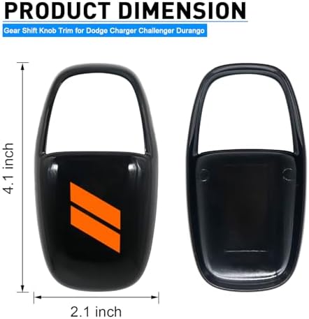 Gear Shift Knob Head Cover for Dodge Durango Accessories 2016-2025 2026 - Image 5