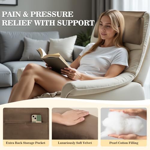Recliner Headrest Pillow, Adjustable Comfort Neck & Head Support Pillow - Image 5