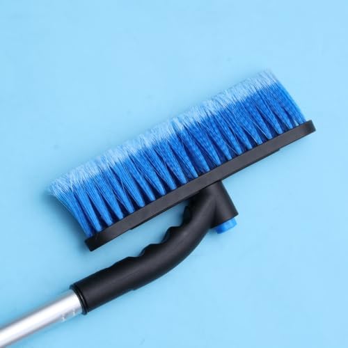 Car Snow Shovel Brush with Telescopic Handle, Windshield Ice Scraper Tool - Image 5