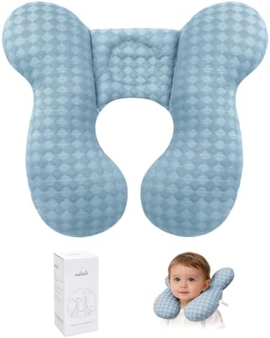 KAKIBLIN Baby Travel Pillow, Upgraded Baby Neck Pillows by KAKIBLIN