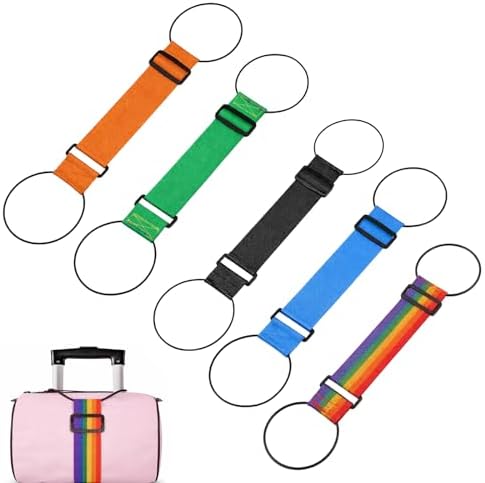 Luggage Straps for Suitcase, Durable Elastic Connector Straps for Airport by Unknown