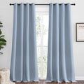 NICETOWN Blackout Curtains for Living Room 2 Panels 55" x 102" Vintage Blue by NICETOWN