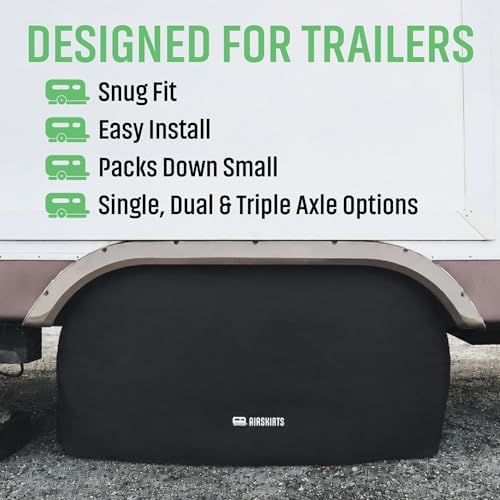 Dual-Axle RV Tire Covers for Trailers, Waterproof and UV Resistant, Thick - Image 4