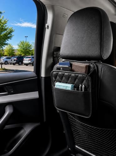 Premium PU Leather Car Backseat Organizer - Image 6