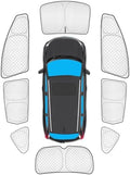 KMF 8pcs Thicken Sun Shades for Nissan Murano 2015-2024 Accessories, Full Car by KMF