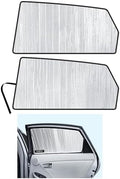 Rear Side 2nd Row Sunshade fits 2010-2015 Toyota Prius Hatchback by YelloProAutomotive