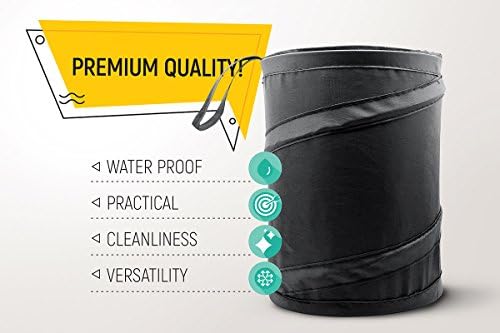 Mavoro Car Trash Can | Waterproof | Collapsible Pop-Up | 1 Gallon | 1-Pack - Image 3