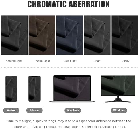BONZER Outdoor Curtains for Patio Waterproof Thick - Image 5