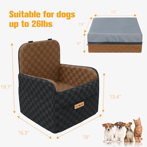 PETICON Waterproof Dog Car Seat - Image 3
