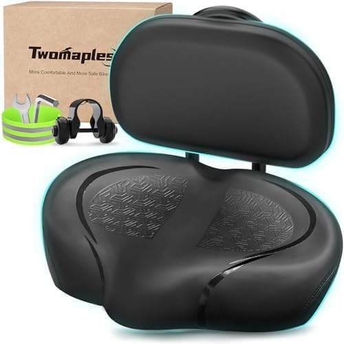 Noseless Bike Seat Cushion for Men & Women by Moreergonomicoversizedbikeseat