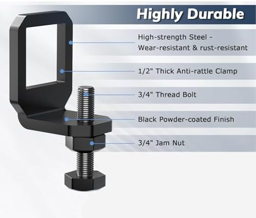 Aramox Anti Rattle Hitch Tightener 2 Inch Trailer Hitch Stabilizer - Image 3