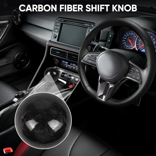 Carbon Fiber Shift Knob Forged Marble Pattern Spherical Unique Designed - Image 5