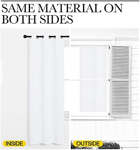 NICETOWN Window Curtains 86 inches Long - Image 6