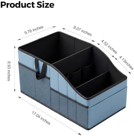WHHMK Sturdy Leather Car Storage Support Up to 33 LB of Weight - Image 2