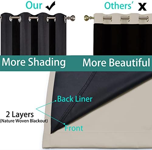 Yakamok Natural Blackout Curtains 90 Inches Long - Image 5