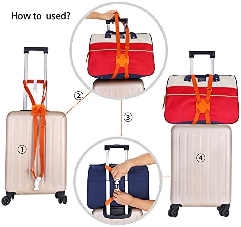 GUANJUNX Luggage Straps Bag Bungees - Image 4