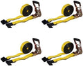 Mytee Products 4 Pack Ratchet Tie-Down Straps by MyteeProducts